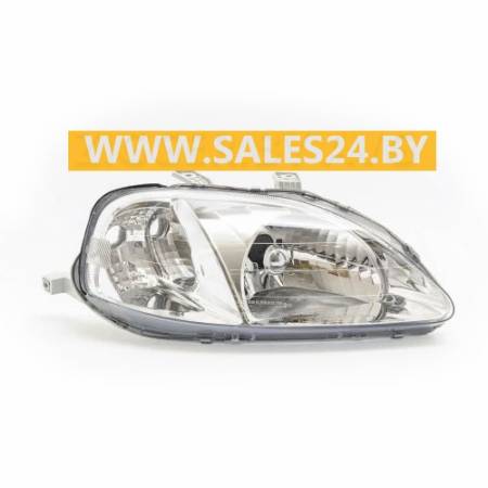 Фара передняя механическая правая S TYPE H4/PY21W/W5W HONDA CIVIC 1995-1998 | TYC / Тайвань