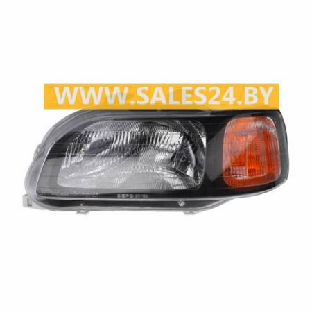 Фара передняя левая под электрокорректор H4/P21W/W5W (UK TYPE) HONDA CIVIC 1995-1998 | DEPO / Тайвань