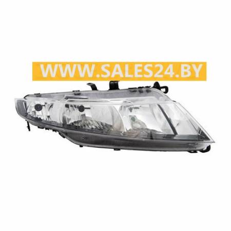 Фара передняя электрорегулировка правая (ЕВРОПА ХЭТЧБЭК 5ДВ.) HONDA CIVIC 2006-2008 | TYC / Тайвань
