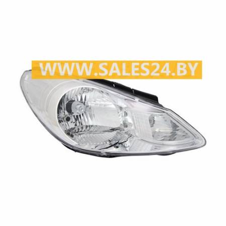 Фара передняя правая под электрокорректор с моторчиком HYUNDAI i10 2007-2010 | TYC / Тайвань