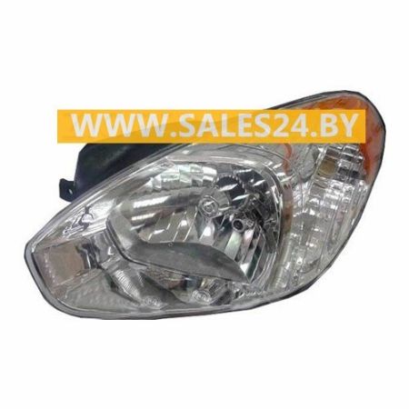 Фара передняя под электрокорректор левая HYUNDAI ACCENT 2006-2010 | TYC / Тайвань