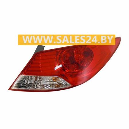 Фонарь задний правый (СЕДАН) HYUNDAI SOLARIS 2011-2014 | TYC / Тайвань