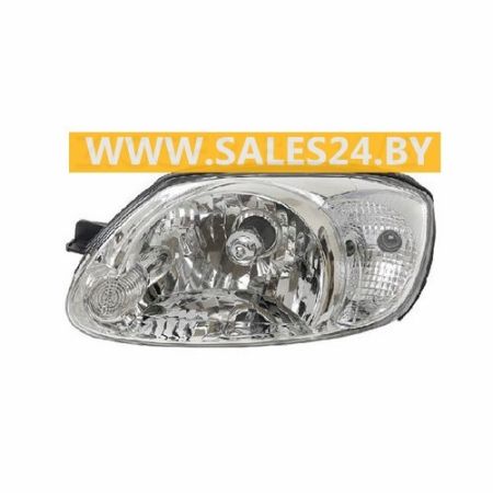Фара передняя механический корректор белый повторитель левая HYUNDAI ACCENT LC2 2003-2006 | DEPO / Тайвань