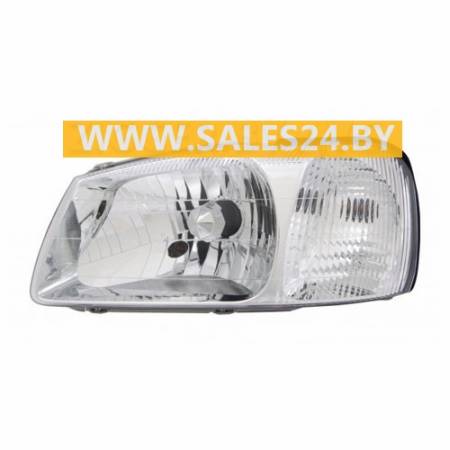 Фара передняя механический корректор левая (РОССИЯ СЕДАН) HYUNDAI ACCENT LC 2000-2012 | TYC / Тайвань