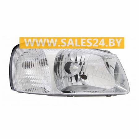 Фара передняя механический корректор правая (РОССИЯ СЕДАН) HYUNDAI ACCENT LC 2000-2012 | TYC / Тайвань
