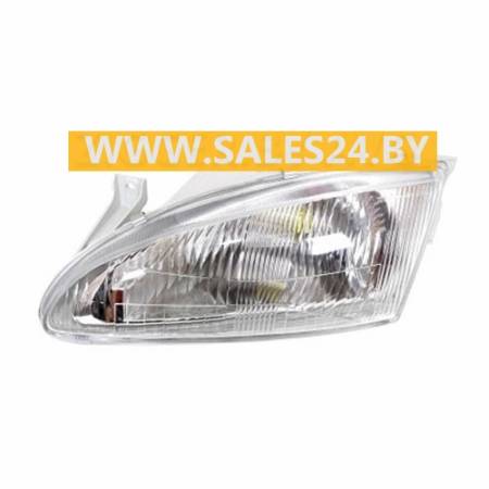 Фара левая эл. H4/W5W 97-98 DEPO HYUNDAI LANTRA III (02/1996-10/2000) | 31 62 012 1P