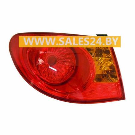 Фонарь задний наружный левый (СЕДАН) HYUNDAI ELANTRA 2007-2010 | TYC / Тайвань