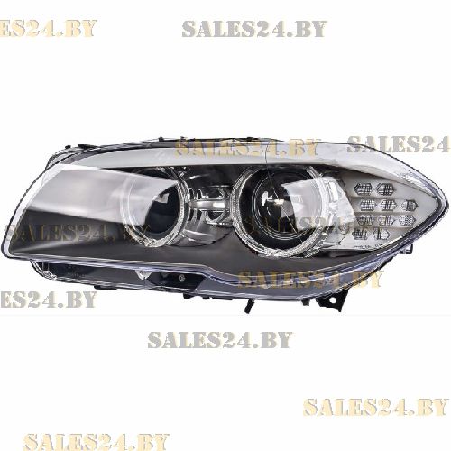 Фара электрорегулировка+корректор 10-12 LED+Xenon D1S/LED левая AVG BMW 5 F10-F11 2010-2017 | AVG / Чехия — Тайвань — Китай