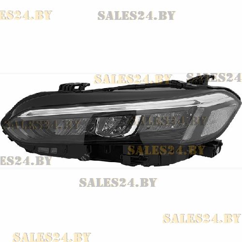 Фара механическая регулировка хромированный отражатель LED SDN 22- левая TYC HONDA CIVIC 2022-2025 | AVG / Чехия — Тайвань — Китай