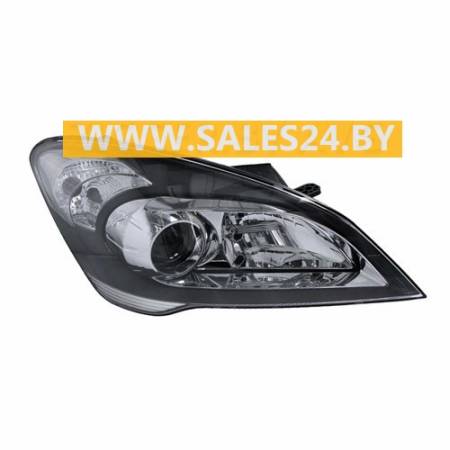 Фара передняя правая под электрокорректор тонированная H1/H7 (5ДВ.) KIA CEED 2010-2012 | TYC / Тайвань