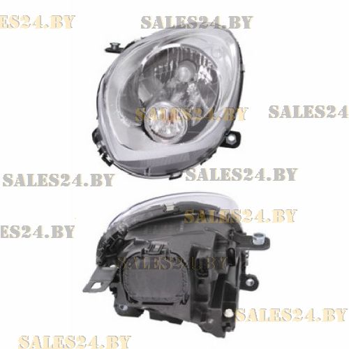 Фара электрорегулировка+корректор белый поворот Countryman 10-16 левая DEPO MINI COOPER 2006-2013 | AVG / Чехия — Тайвань — Китай