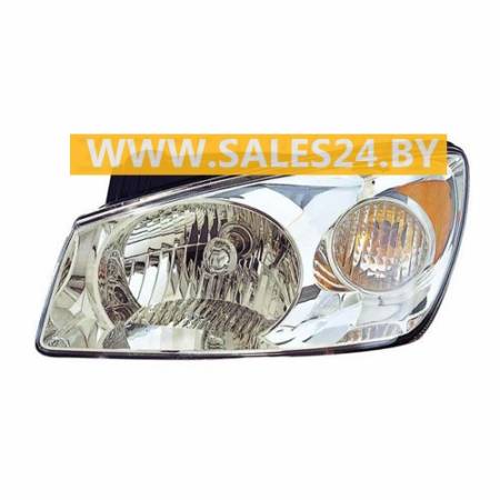 Фара передняя механическая регулировка левая (СЕДАН) KIA CERATO LD 2004-2006 | AVG / Чехия - Тайвань - Китай