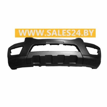 Бампер передний черный KIA SPORTAGE JE 2008-2010 | AVG / Чехия - Тайвань - Китай