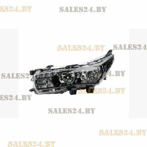 Фара электрорегулировка HB3/H11/WY21W/LED 13- левая TYC TOYOTA COROLLA 11 E160 2013-2018 | AVG / Чехия — Тайвань — Китай