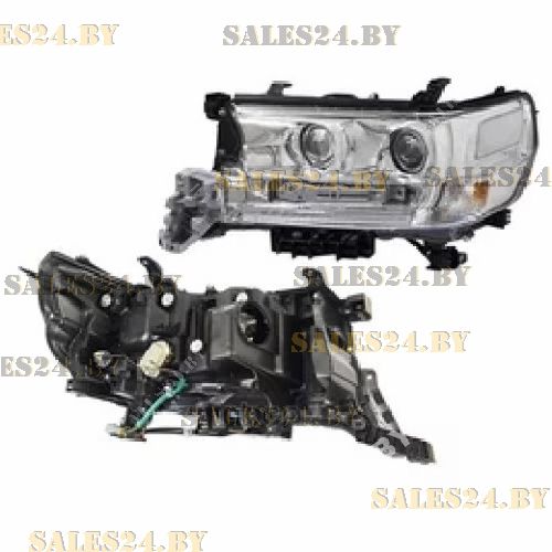 Фара электрорегулировка LED/LED 16- левая TYC BUD TOYOTA LAND CRUISER 200 2008-2019 | AVG / Чехия — Тайвань — Китай