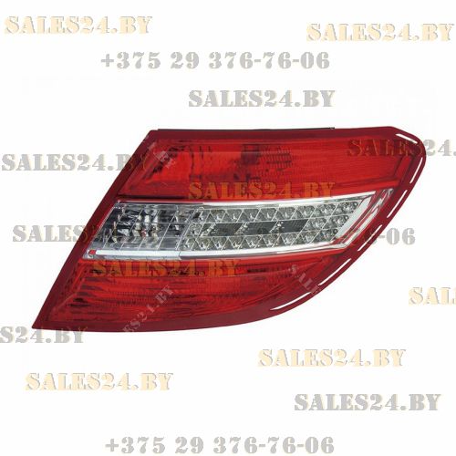 Фонарь задний правый ДИОД MERCEDES С W204 2007-2010 | DEPO / Тайвань