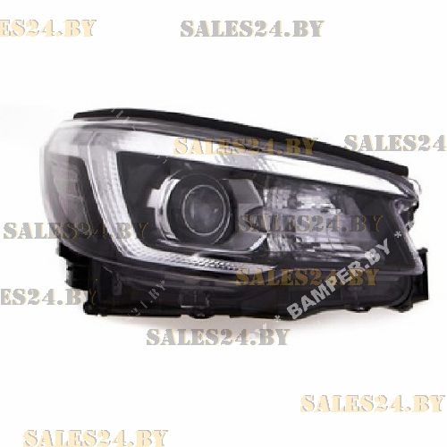 Фара электрорегулировка+корректор LED 18- правая DEPO SUBARU FORESTER 2018-2022 | AVG / Чехия — Тайвань — Китай
