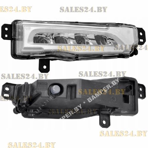 Фара противотуманная LED 18- правая DEPO BMW X5 G05 2018-2022 | AVG / Чехия — Тайвань — Китай