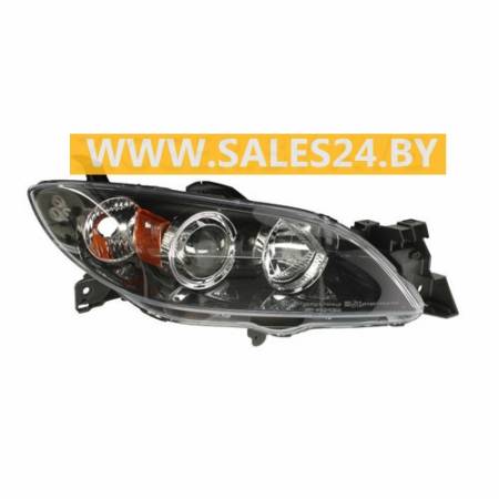 Фара передняя механическая регулировка правая (США СЕДАН) MAZDA 3 BK 2003-2008 | TYC / Тайвань 2 Фара передняя механическая регулировка правая (США СЕДАН) MAZDA 3 BK 2003-2008 | TYC / Тайвань 1