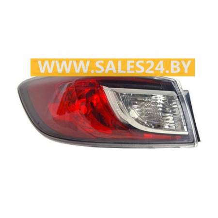 Фонарь задний наружный левый (СЕДАН) MAZDA 3 BL 2009-2013 | TYC / Тайвань