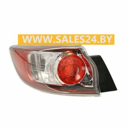 Фонарь задний наружный левый (ХЭТЧБЭК) MAZDA 3 BL 2009-2013 | TYC / Тайвань