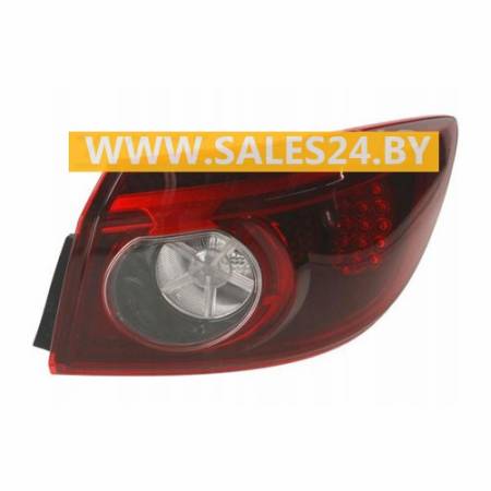 Фонарь задний наружный ДИОД правый (ЕВРОПА СЕДАН) MAZDA 3 BM 2013-2016 | DEPO / Тайвань