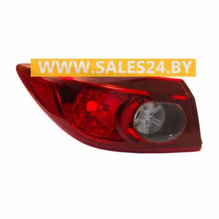 Фонарь задний наружный левый (ЕВРОПА ХЭТЧБЭК) MAZDA 3 BM 2013-2016 | TYC / Тайвань