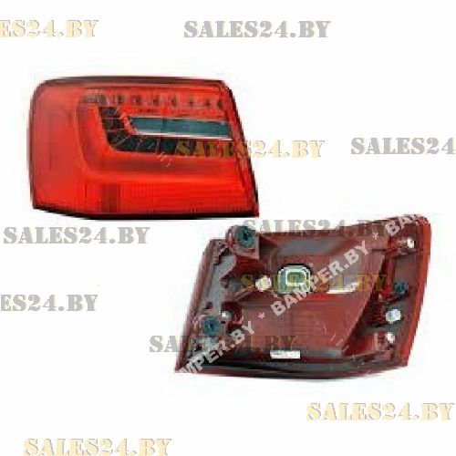 Фонарь задний наружный LED AVANT 10-14 левый Depo AUDI A6 C7 2011-2016 | AVG / Чехия — Тайвань — Китай