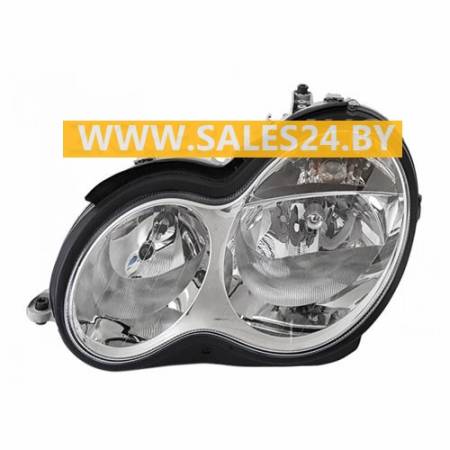 Фара передняя левая под электрокорректор MERCEDES C W203 2004-2007 | TYC / Тайвань