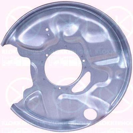 Кожух тормозного диска задний правый MERCEDES W202 1993-2001 / MERCEDES E W210 1995-2002 | KLOKKERHOLM / Дания - 3527878