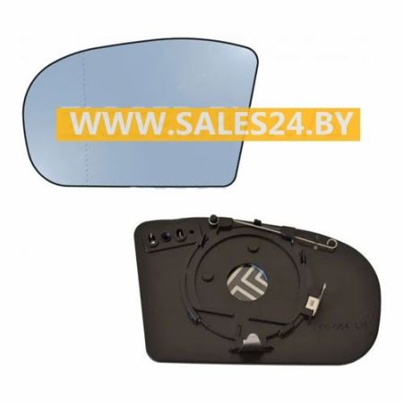 Зеркальный элемент с рамкойподогрев. лев ASPH MERCEDES E W211 2002-2006/MERCEDES C W203 2000-2007 | AVG / Чехия - Тайвань - Китай
