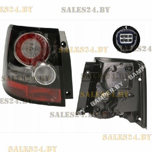 Фонарь задний  10-13  левый LAND ROVER RANGE ROVER 2002-2012 | AVG / Чехия — Тайвань — Китай