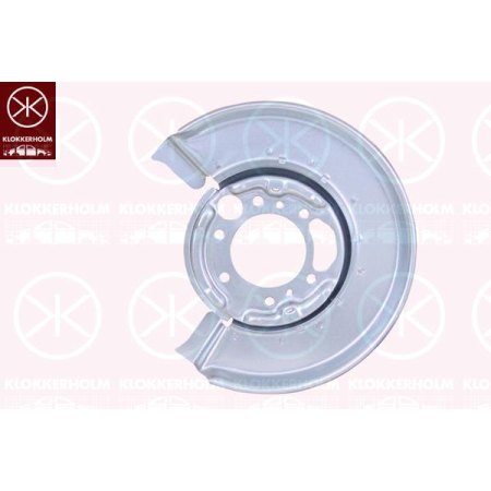 Кожух тормозного диска задний левый MERCEDES SPRINTER 1995-2006 / VW LT 1996-2006 | KLOKKERHOLM / Дания - 3546877