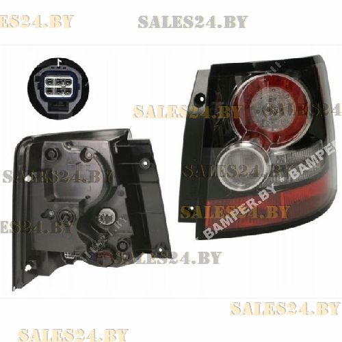 Фонарь задний  10-13  правый LAND ROVER RANGE ROVER 2002-2012 | AVG / Чехия — Тайвань — Китай