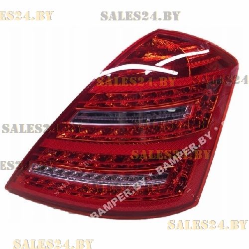 Фонарь задний LED 09-12 темный правый AVG MERCEDES S W221 2005-2012 | AVG / Чехия — Тайвань — Китай