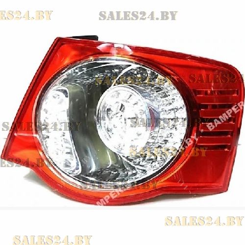 Фонарь задний наружный светлый 05-10 правый AVG VW JETTA 5 2005-2011 | AVG / Чехия — Тайвань — Китай