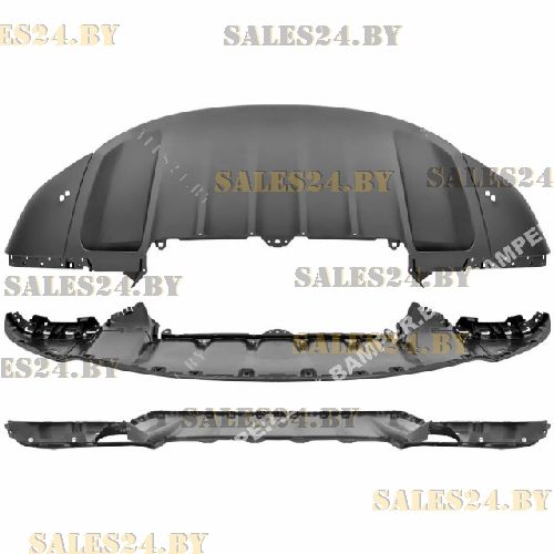 Бампер передний спойлер 15-18 PORSCHE CAYENNE 2010-2018 | AVG / Чехия — Тайвань — Китай