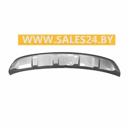 Бампер передний нижняя часть центральная серебристая MITSUBISHI OUTLANDER 2010-2012 | AVG / Чехия - Тайвань - Китай