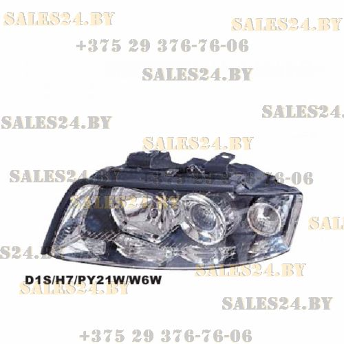 Фара передняя левая с электрокорректором XENON, AUDI A4 B6 2001-2004 | DEPO / Тайвань