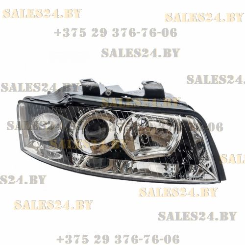 Фара передняя правая с электрокорректором XENON, AUDI A4 B6 2001-2004 | DEPO / Тайвань