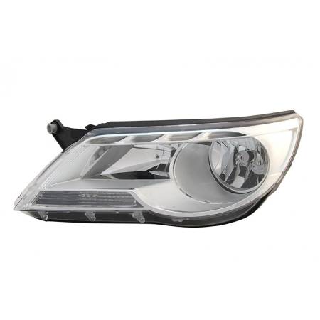 Фара передняя левая с электрокорректором VW TIGUAN 2007-2011 | DEPO / Тайвань