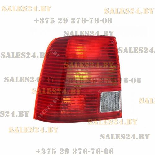 Фонарь задний левый (красно-белый) (СЕДАН) VW PASSAT B5 1996-2000 | DEPO / Тайвань