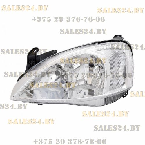 Фара передняя левая с электрокорректором VALEO TYPE OPEL CORSA C 2000-2003 | DEPO / Тайвань