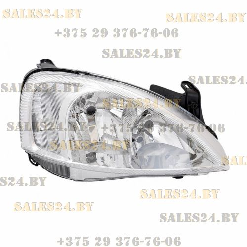 Фара передняя правая с электрокорректором VALEO TYPE OPEL CORSA C 2000-2003 | DEPO / Тайвань