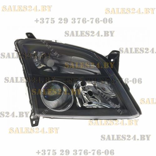 Фара передняя правая с электрокорректором чёрная OPEL VECTRA 2002-2005 / OPEL SIGNUM 2003-2005 | DEPO / Тайвань