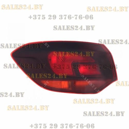 Фонарь задний левый наружный тонированный (ХЭТЧБЭК 5 ДВ.) OPEL ASTRA J 2009-2015 | DEPO / Тайвань
