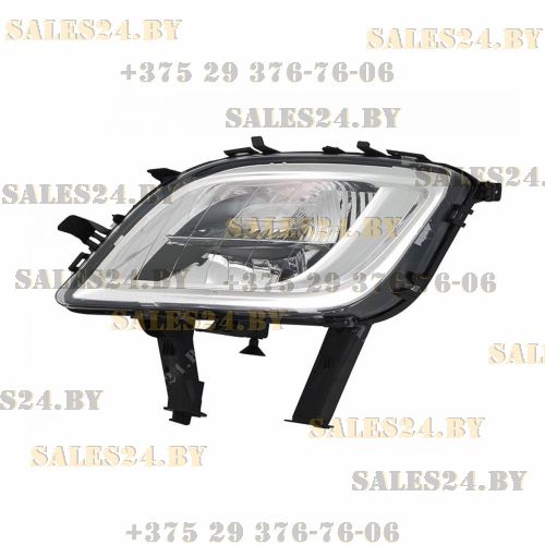 Фара противотуманная левая с указателем поворота внутри хромированная OPEL ASTRA J 2009-2012 | DEPO / Тайвань