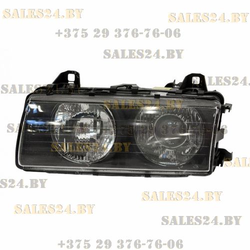 Фара левая HELLA линзованная BMW 3 E36 1991-1996 | DEPO / Тайвань