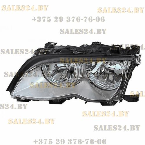 Фара передняя левая с электрокорректором BMW 3 E46 2001-2005 | DEPO / Тайвань