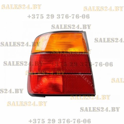 Фонарь задний левый красно-жёлтый BMW 5 E34 1988-1994 | DEPO / Тайвань